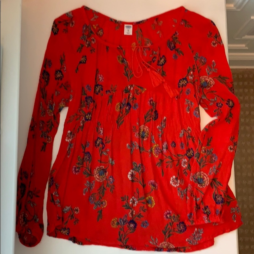 *OLD NAVY* Peasant Blouse